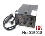 熱風機＆半田こて2 in 1作業台 LED表示付き（220V）